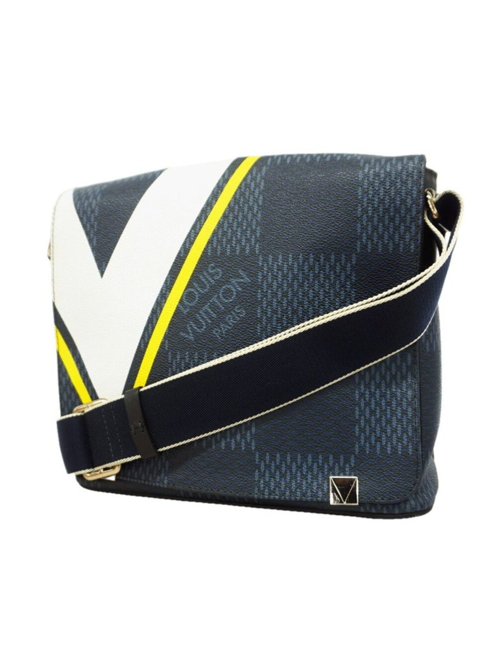 Louis Vuitton Shoulder Bag Damier Latitude District PM NM Navy